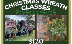 Christmas Wreath Making at Hillbilly Cider