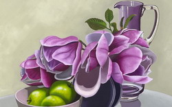 Ode to Spring. Modern still life paintings